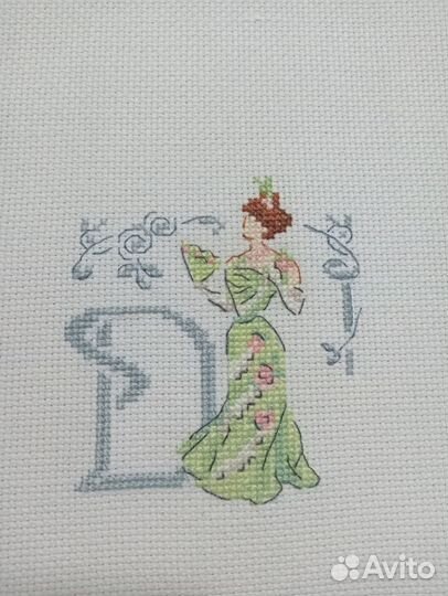 Картина вышитая крестом