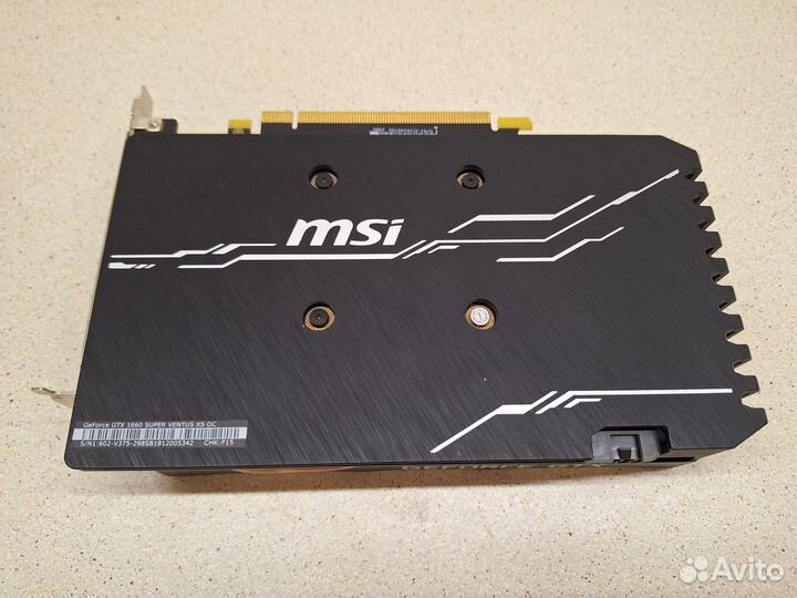 Видеокарта MSI gtx1660 super ventus xs OC