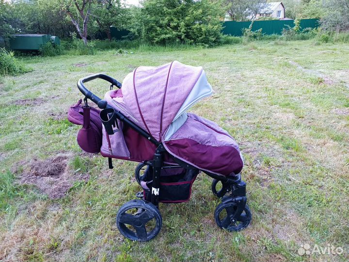 Прогулочная коляска camarelo elf+ коляска-трость