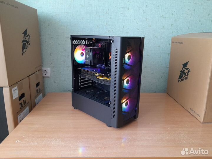 Intel core i3 12100f 16gb amd radeon rx 5700xt 8gb