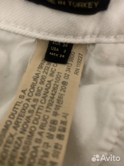 Джинсовые летние брюки