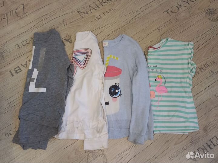 Одежда для девочки пакетом размер 98