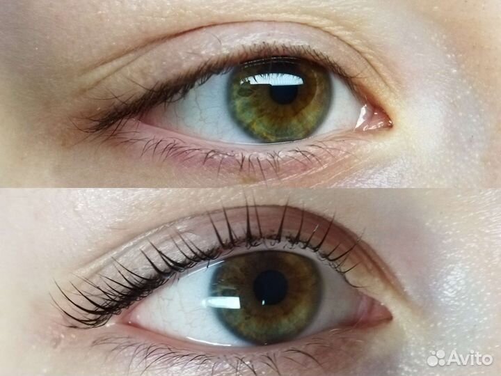 Ламинирование ресниц, Стрейчинг ресниц