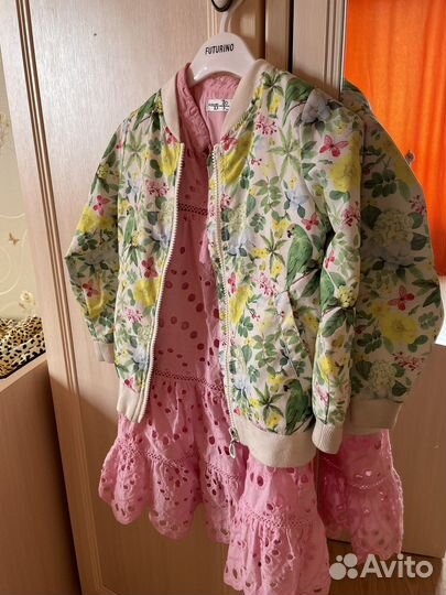 Пакет одежды на девочку 110-120