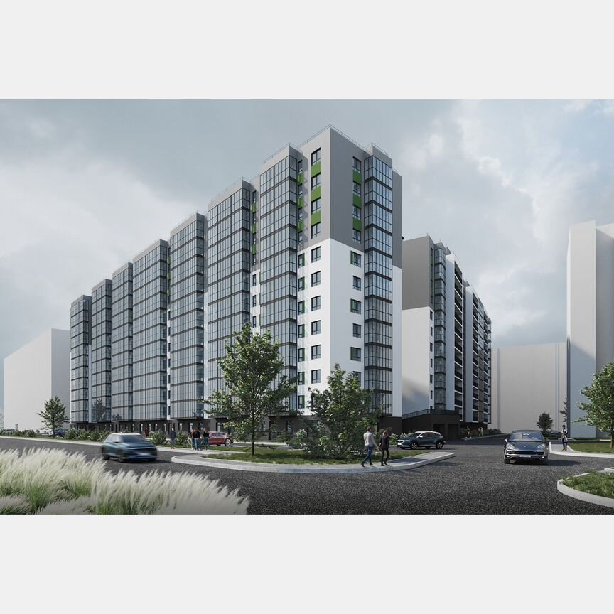 1-к. квартира, 36 м², 12/12 эт.