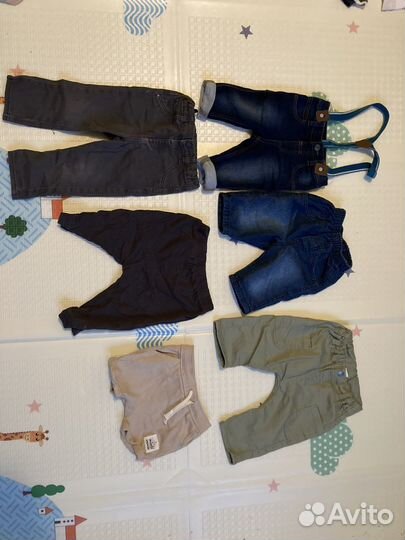 Большой пакет детских вещей