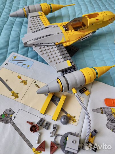 Lego Star Wars Episode 1 Истребитель Набу 75092