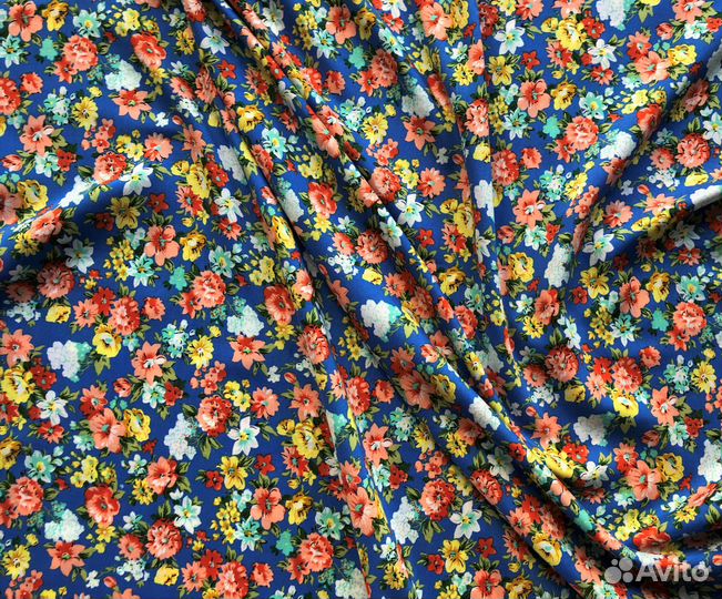 Ткань штапель отрез 3,96м -№3, плательный