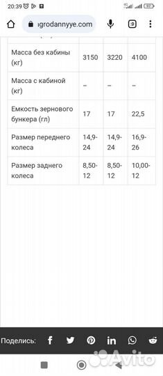 Покрышки сх техники