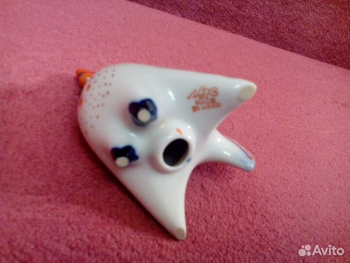 Фарфор лфз Солонка Петух 1977г