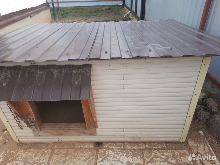 Будка для собаки утепленная