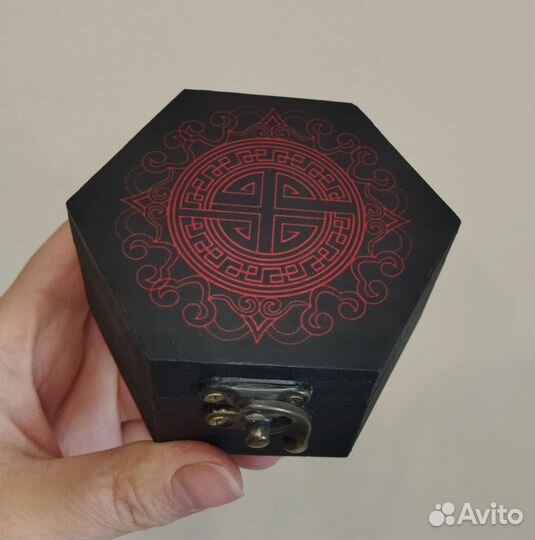 Шкатулка Леди Баг деревянная новая