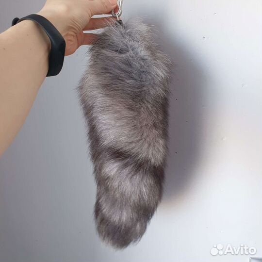 Хвост чернобурки с карабином