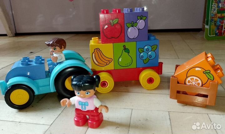 Конструктор lego Duplo Мой первый трактор
