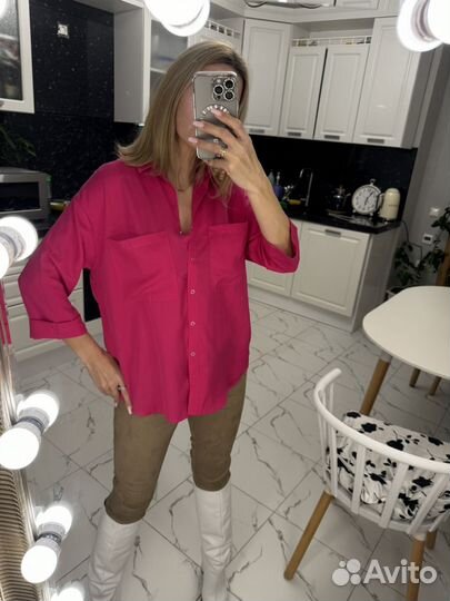 Рубашка плотная Ostin XS