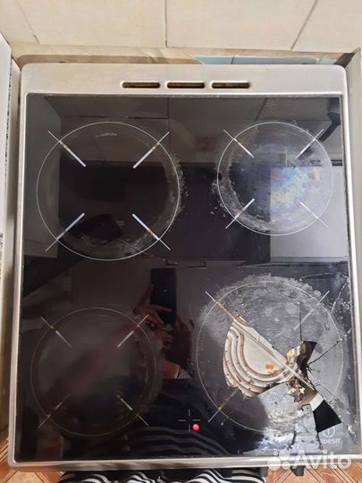 Электро плита бу indesit