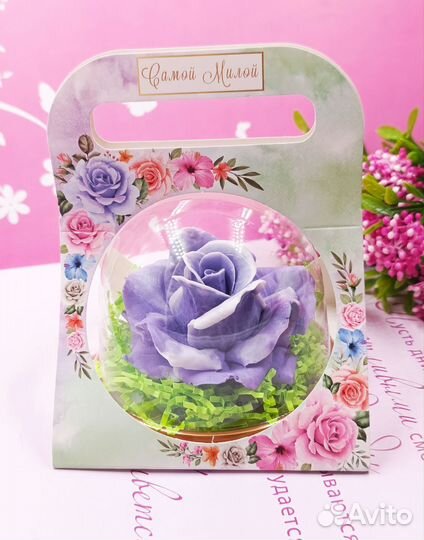 Сувенирное мыло на 8 марта