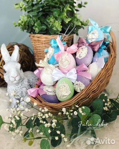 Яйца пасхальные ручная работа