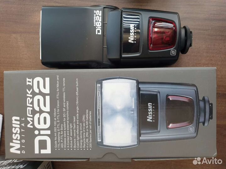 Вспышка Nissin mark 2 DI622 nikon