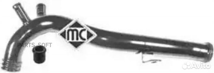 Metalcaucho 03200 патрубок радиатора