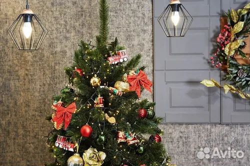 Набор елочных украшений Бант 3 шт