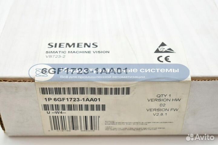 Система машинного зрения Siemens 6GF1 723-1AA01