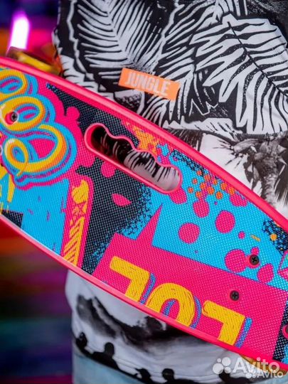 Пенниборд с ручкой cool