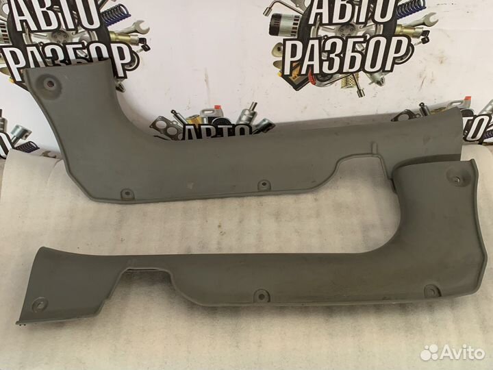 Kia rio 1 накладки порога передние