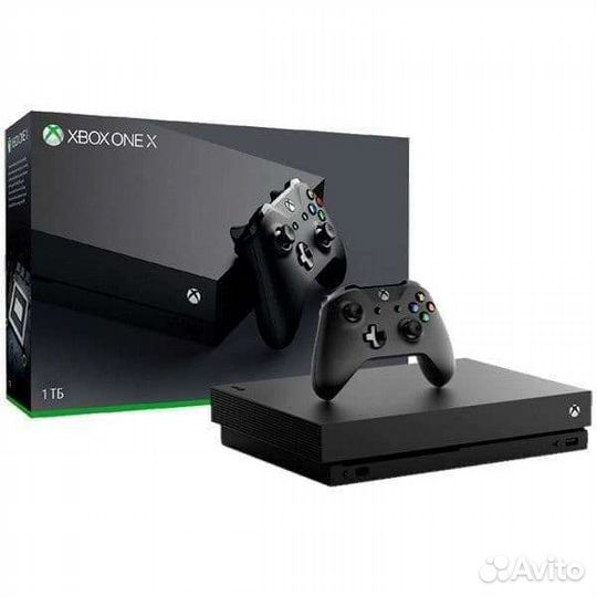 Xbox One x 4k 1терабайт