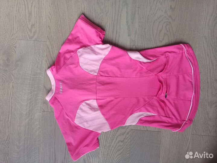 Велофутболка женская, вело джерси