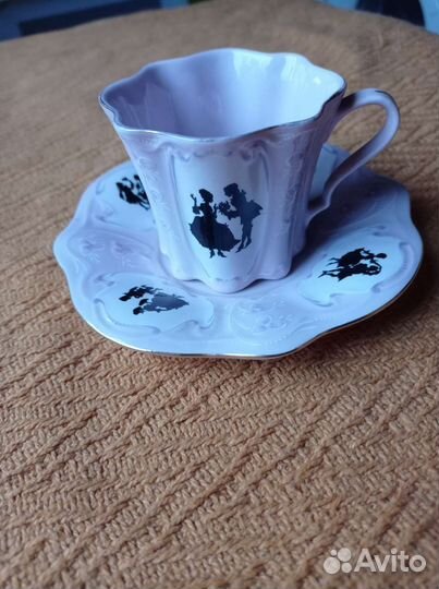 Посуда винтаж фарфор Чехословакия Дулево лфз