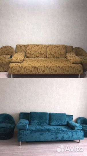 Перетяжка мебели