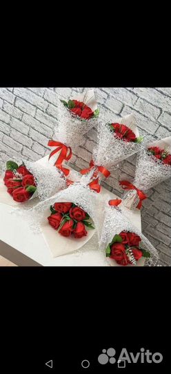 Букет из мыльных роз Томск