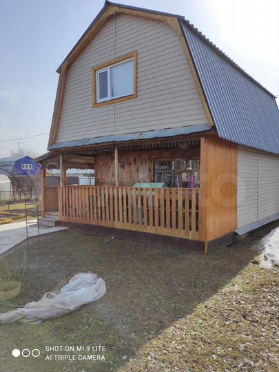 Дача 52 м² на участке 4 сот.