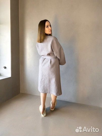 Халат вафельный