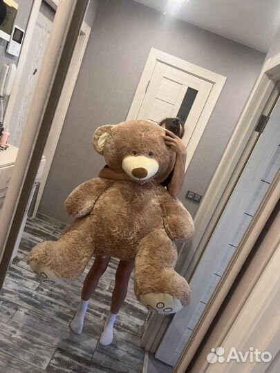 Плюшевый медведь большой