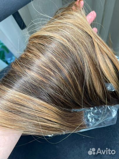 Волосы для наращивания славянка 35 см