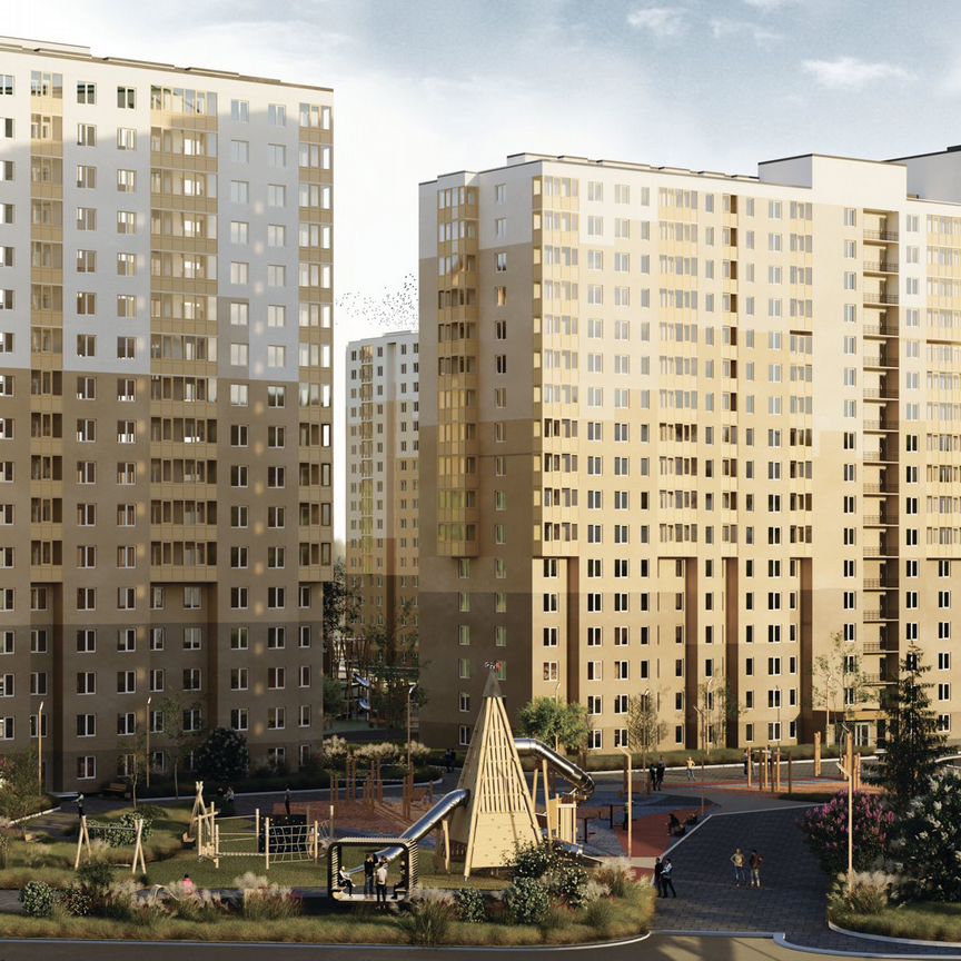 1-к. квартира, 36,1 м², 3/17 эт.