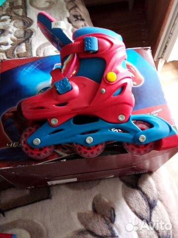 Роликовые коньки детские раздвижные