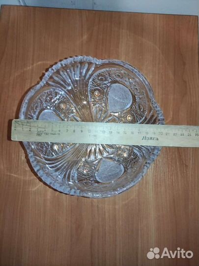 Хрустальное блюдо