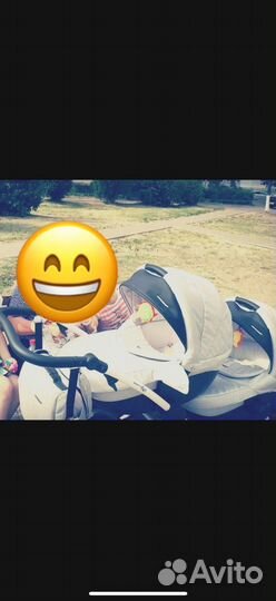 Коляска для двойни bebetto 42