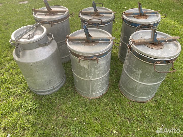 Фляга аллюминиевый бедон 6 шт