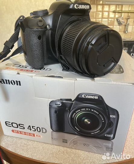 Фотоаппарат canon eos 450d