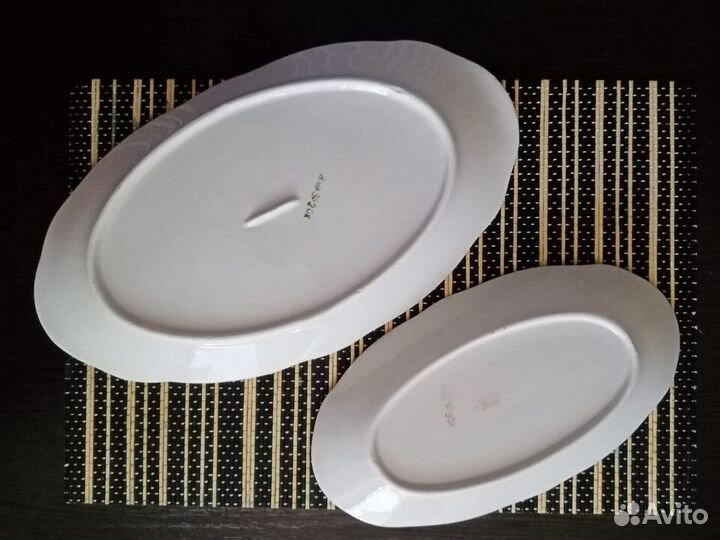 Селедочницы Рижский фарфоровый завод 70 г. СССР