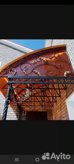 Сварка.Навесы, заборы, козырьки