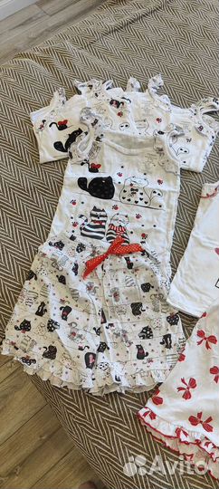 Пижама для девочек. Новые