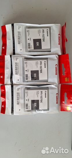 Оригинальные картриджи Canon PFI-107вк