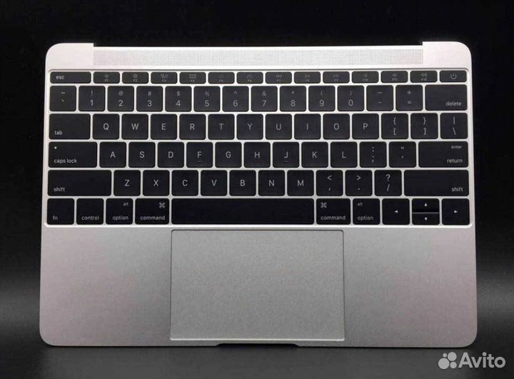 Топкейс MacBook 12 2015 2016 2017 A1534 Space Gray