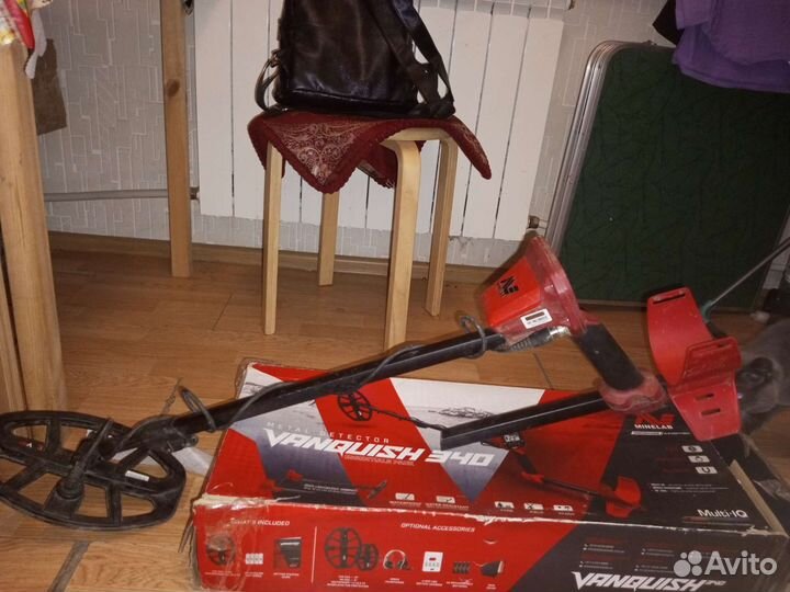 Металлоискатель minelab vanquish 340