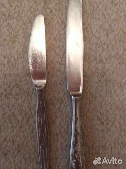 Нержавейка крышки,ложки,вилки,ножи СССР